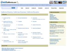 Tablet Screenshot of greatcalifornia.com